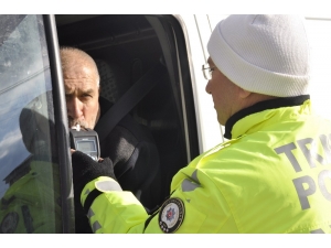 Şuhut’ta Sürücülere Alkol Denetimi