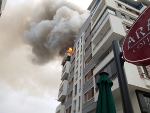 Çorum’da Korkutan Yangın