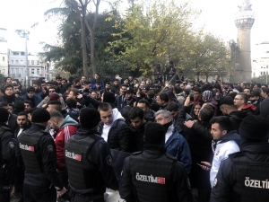 Beşiktaş Taraftarı, Recep Tayyip Erdoğan Stadı’na Giriş Yaptı