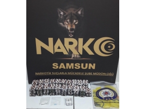 Samsun’da 2 Bin 756 Adet Uyuşturucu Hap Ele Geçti: 2 Gözaltı