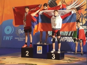 Vanlı Halterci Avrupa İkincisi Oldu