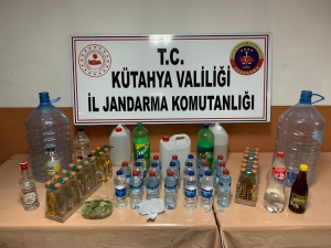 Tavşanlı’da Kaçak İçki Operasyonu