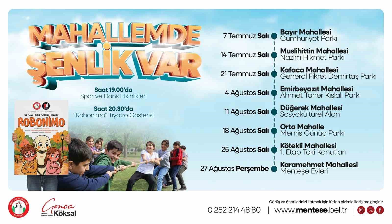 mentese-belediyesi-nden-cocuklara-ozel-yaz-senligi