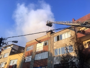 Tekstil Atölyesinde Çıkan Yangın Korkuttu