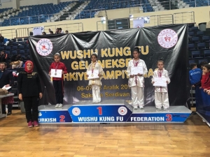 Wushu’da 19 Madalya