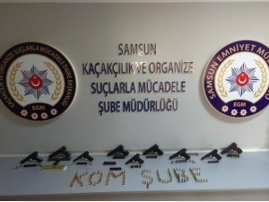 Samsun Merkezli Silahlı Kaçakçığı Operasyonu: 13 Gözaltı