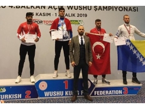 Wushu Kung Fu Şampiyonası’ndan Bartın Üniversitesine Altın Madalya