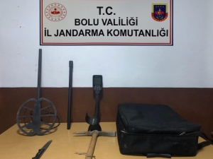 Jandarmadan Kaçak Kazı Operasyonu