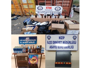 Gaziantep’te Yılbaşı Öncesinde Eş Zamanlı Operasyonlar