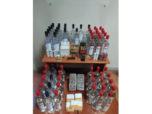 Kütahya’da Etil Alkol Ele Geçirildi