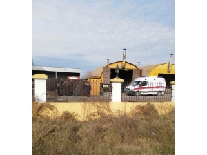 Stajyer Öğrenci İş Makinesinin Altında Kaldı