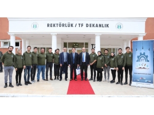 Tübitak Daire Başkanı Çengelci’den Subü’ye Ziyaret