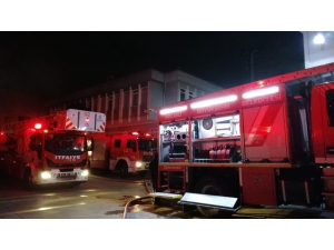 Döküm Fabrikasında Çıkan Yangın Maddi Hasara Neden Oldu