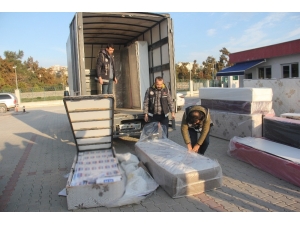 Baza İçinde Kaçak Sigara Çıktı