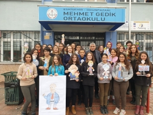 Eskişehir Mehmet Gedik Ortaokulu ‘Etwinning’ Projelerini Çok Sevdi