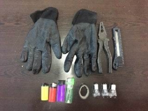 Akü Çalarken, Suçüstü Yakalandı