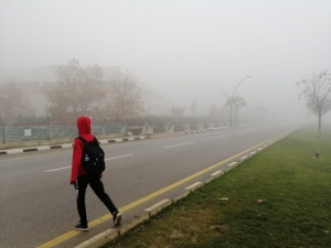 Manisa’da Sis Etkili Oluyor