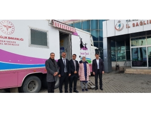 Mobil Kanser Tarama Aracı Bingöl’de