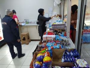 Zabıtadan Şırınga Çikolata Denetimi