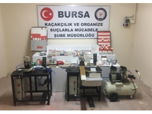 Bursa’da Dev Kaçakçılık Operasyonu