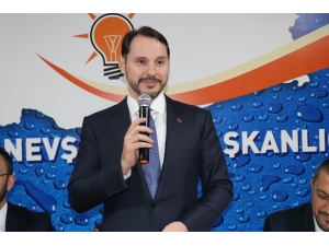 Bakan Albayrak, Ak Parti İl Başkanlığını Ziyaret Etti