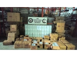 Antifriz Yazılı Bidondan Etil Alkol Çıktı