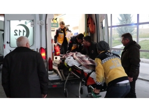 Elektrik Akımına Kapılan İnşaat İşçisi Yaralandı