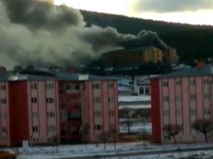 Sarıkamış Kayak Merkezi’nde Yangın