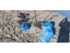 Kaçak Midyeciler Yakalandı