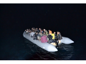 Kuşadası’nda 47 Düzensiz Göçmen Yakalandı