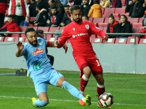 Ziraat Türkiye Kupası: Samsunspor: 1 - Çaykur Rizespor: 1 (Maç Sonucu)