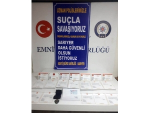 Çakar Tertibatlı Araçta Sahte “Tbmm Araç Giriş Kartı” Ele Geçirildi