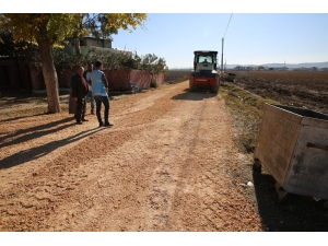 Kırsalda Stabilize Yol Çalışması Devam Ediyor