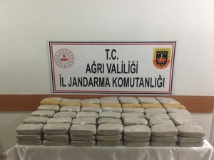 Ağrı’da 74 Kilo Eroin Ele Geçirildi