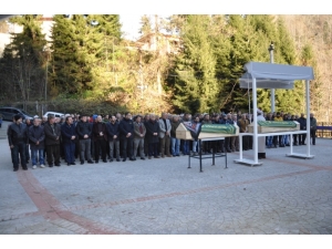 Rize’de Daha Önce Kesilmiş Ağacın Altında Kalarak Hayatının Kaybeden Çift Son Yolculuğunu Uğurlandı