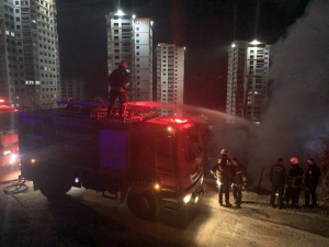 Kastamonu’da Tek Katlı Ahşap Ev Yandı