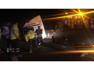 Bursa’da Tır Kazası: 2 Yaralı