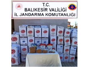 Sındırgı’da Kaçak Tütün Operasyonu