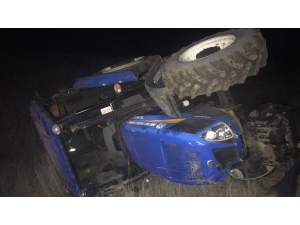 Traktör Altında Kalan Sürücü Hayatını Kaybetti