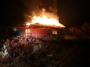 Malatya’da Ahır Yangını Korkuttu