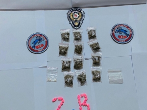 Otomobil Tavanında Uyuşturucu