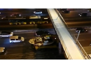 E-5 Karayolu’nda İlginç Olay