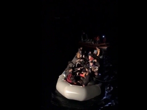 Kuşadası Açıklarında 47 Düzensiz Göçmen Yakalandı