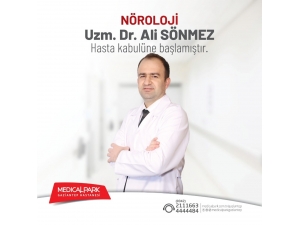 Uzman Dr. Ali Sönmez Medical Park Gaziantep’te