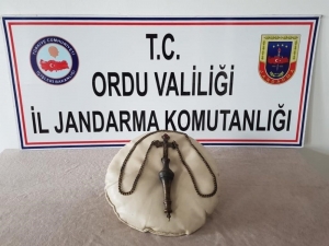 Ordu’da 500 Yıllık Tarihi Haç Ele Geçirildi