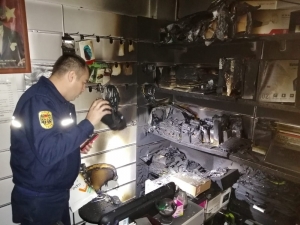 Elektrik Kontağından Yangın Çıktı