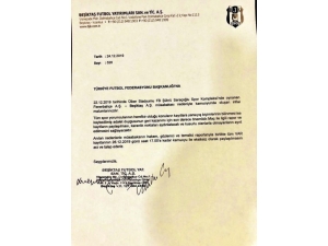 Beşiktaş, Fenerbahçe Derbisinin Var Kayıtlarının Açıklanması İçin Tff’ye Başvurdu.