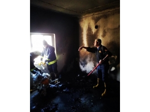 Gevaş’ta Ev Yangını