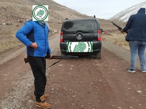 Iğdır’da Kaçak Avcılara Para Cezası Kesildi