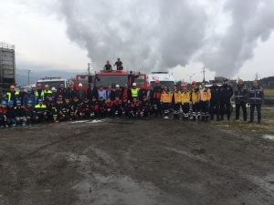 Termik Santralde Deprem Ve Yangın Tatbikatı Gerçekleştirildi